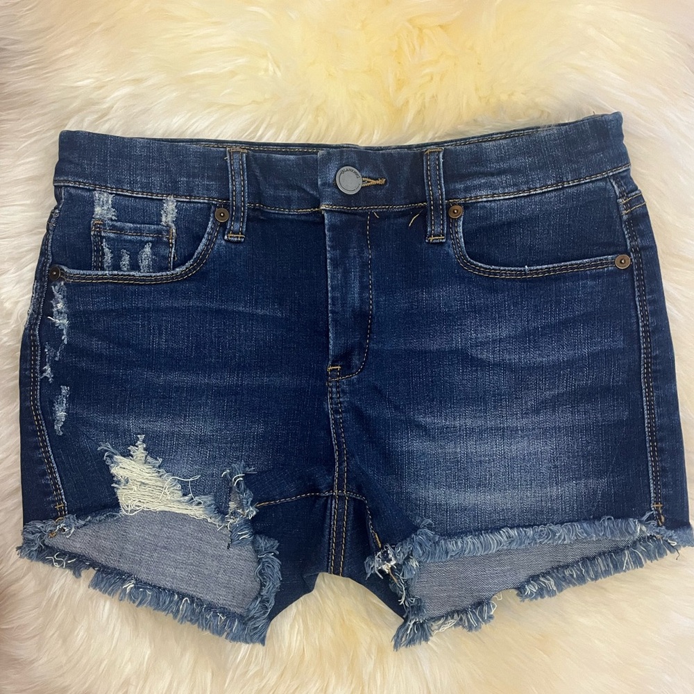 BlankNYC Essex Denim Shorts Size 27- Dark Wash